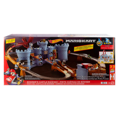 Hot Wheels Mario Kart Pista De Juguete Castillo Bowser