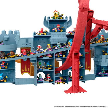 Hot Wheels Mario Kart Pista De Juguete Castillo Bowser