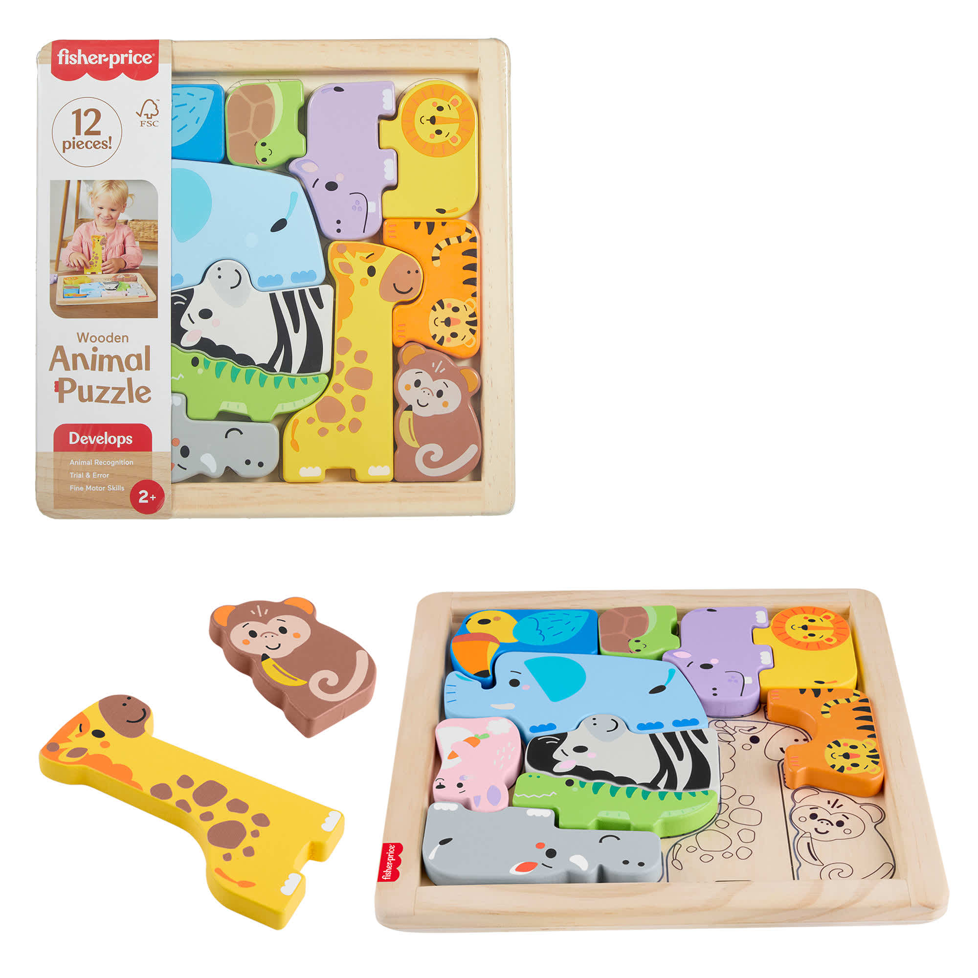 
                        Fisher Price Puzzle Animal
                      