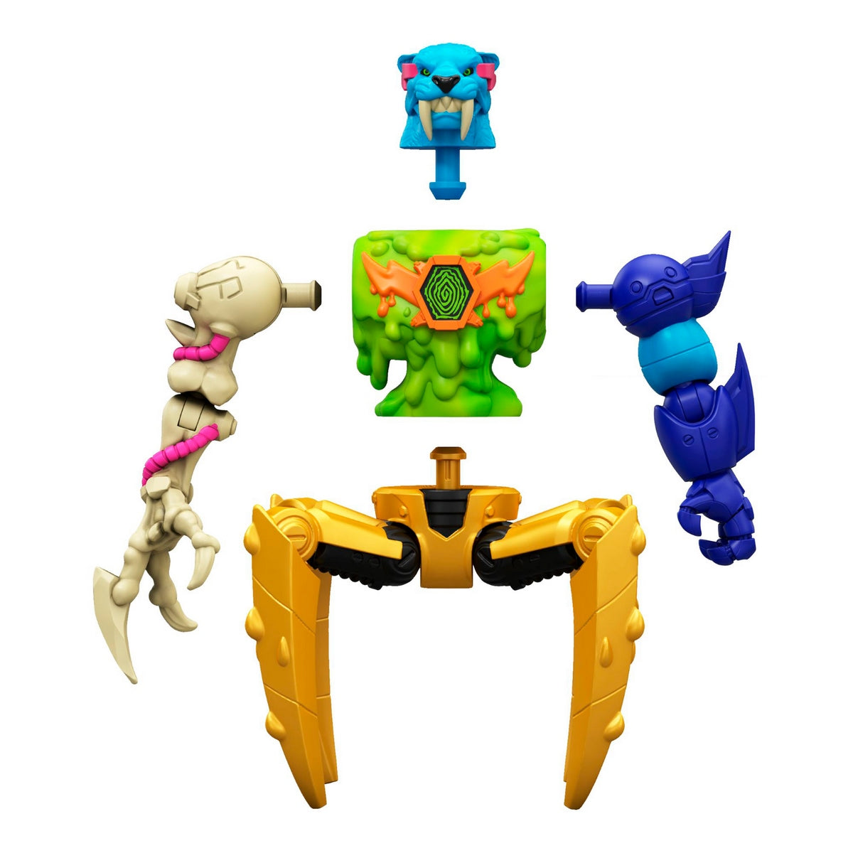 Mr beast Lab Hybrids Figura Fusion- 1 Mystery Mix and Match