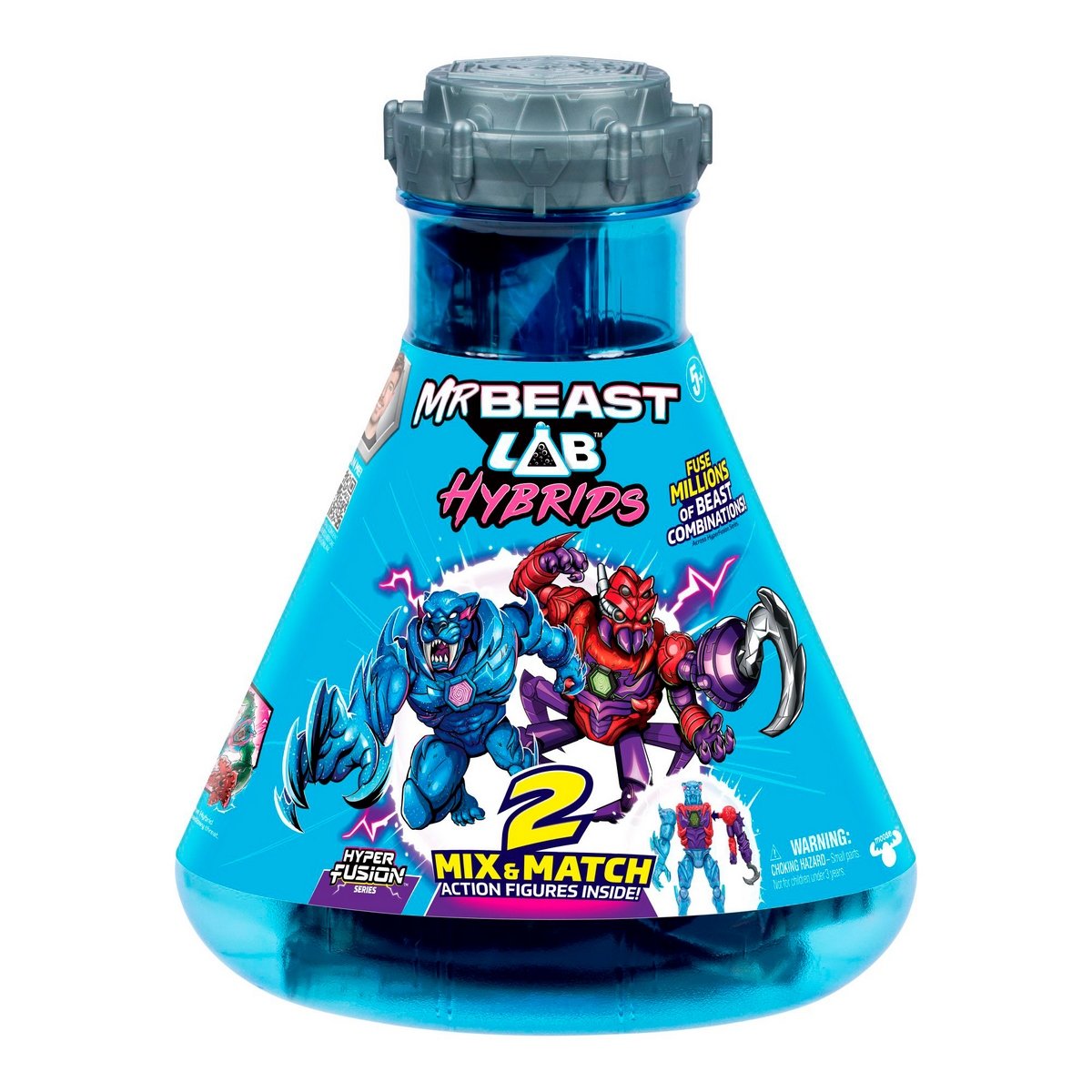 Mr beast Lab Hybrids Figura Fusion- 2 Mystery Mix and Match