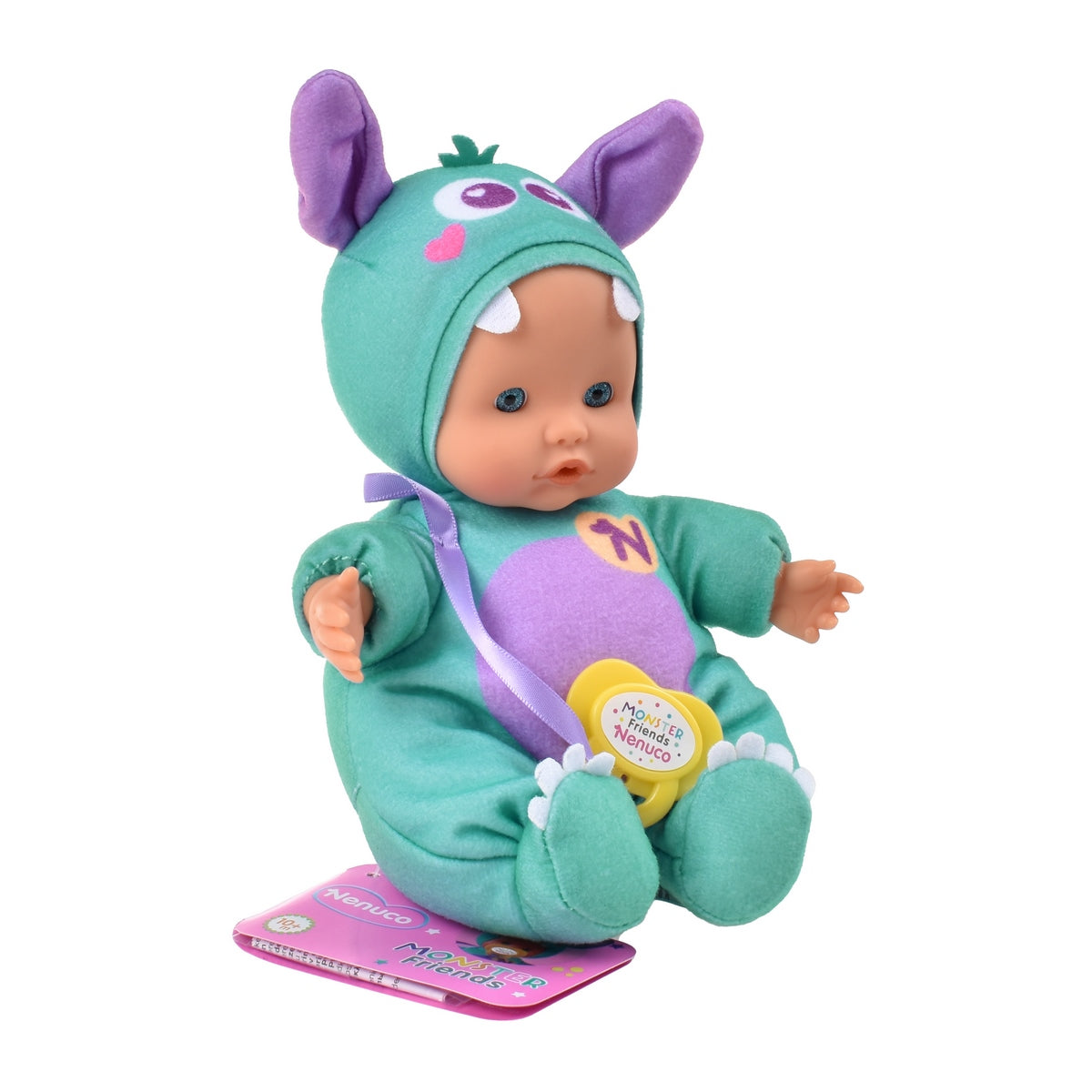 Nenuco Mi Amigo  Mounstruo De 15 Cms - Celeste