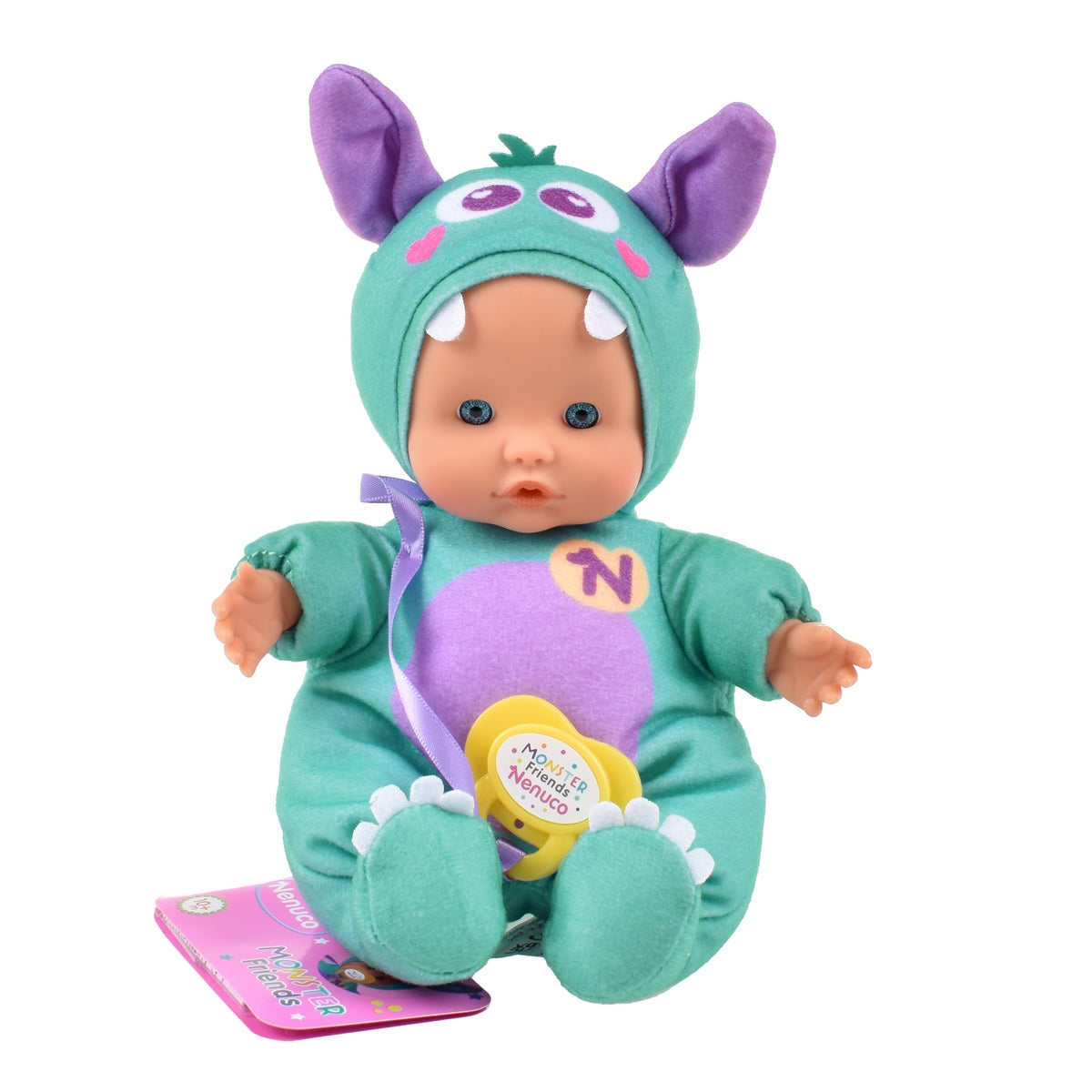 Nenuco Mi Amigo  Mounstruo De 15 Cms - Celeste