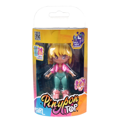 Muñeca 11 Cm Pinypon Top - Amarillo