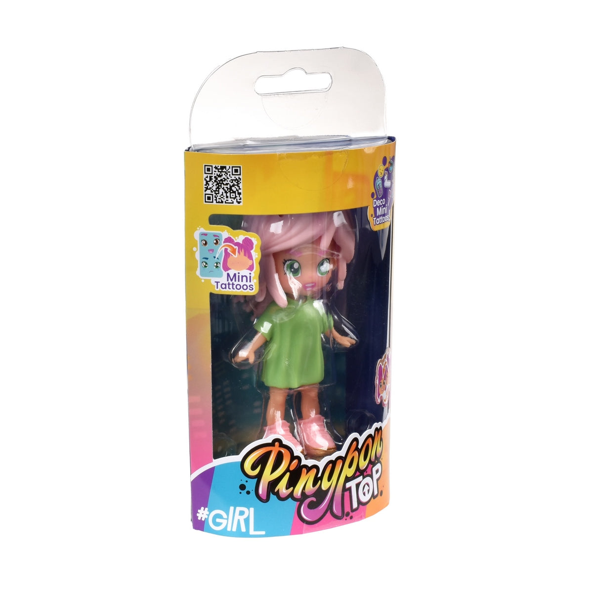 Muñeca 11 Cm Pinypon Top - Rosa