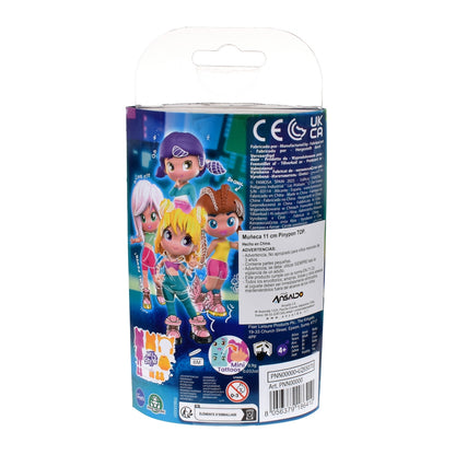 Muñeca 11 Cm Pinypon Top - Morado