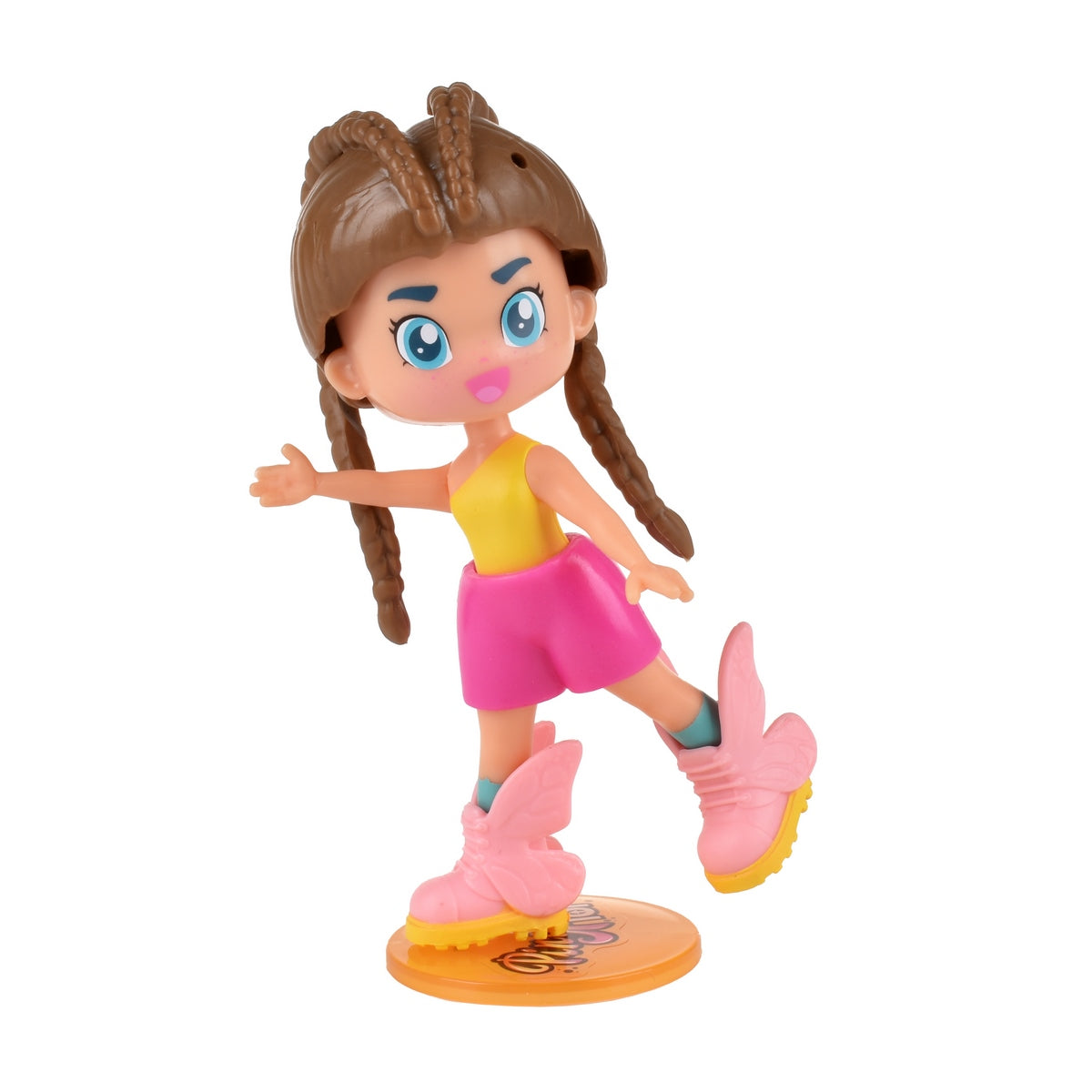 Muñeca 11 Cm Pinypon Top - Cafe