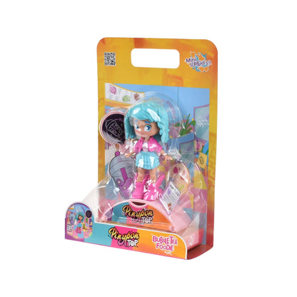 Muñeca 11 Cm Foddie Girls  Pinypon Top - Te De Burbujas