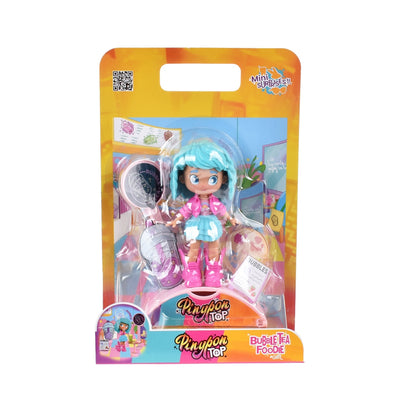 Muñeca 11 Cm Foddie Girls  Pinypon Top - Te De Burbujas