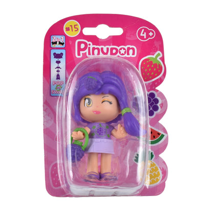 Muñeca Pinypon Con Accesorio - Morado