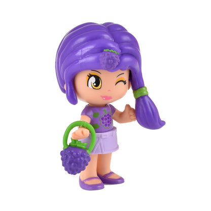 Muñeca Pinypon Con Accesorio - Morado