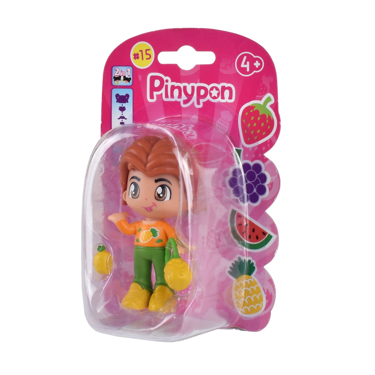 Muñeca Pinypon con Accesorio - Café