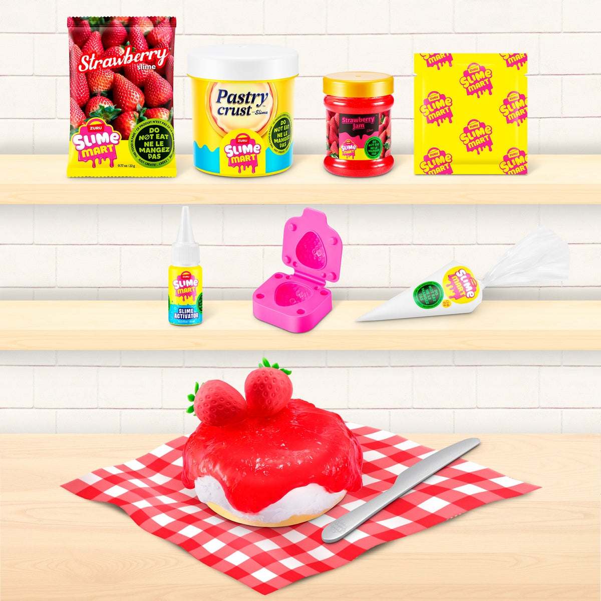 Bolsa De Compra Slime Mart De Zuru - Pastel