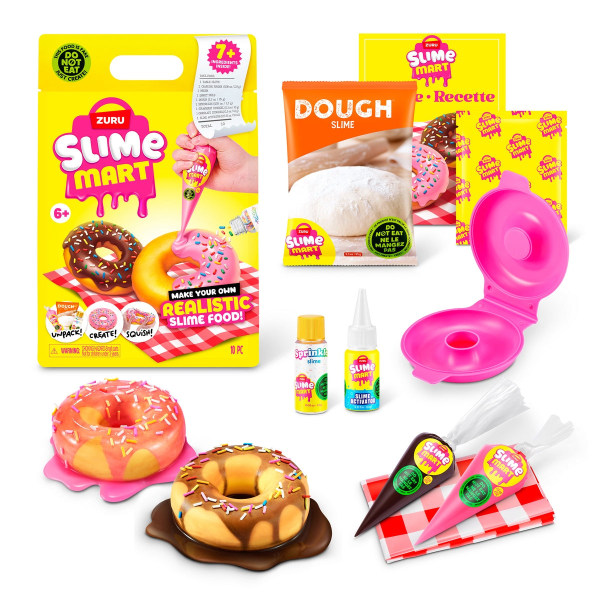 Bolsa De Compra Slime Mart De Zuru - Donut