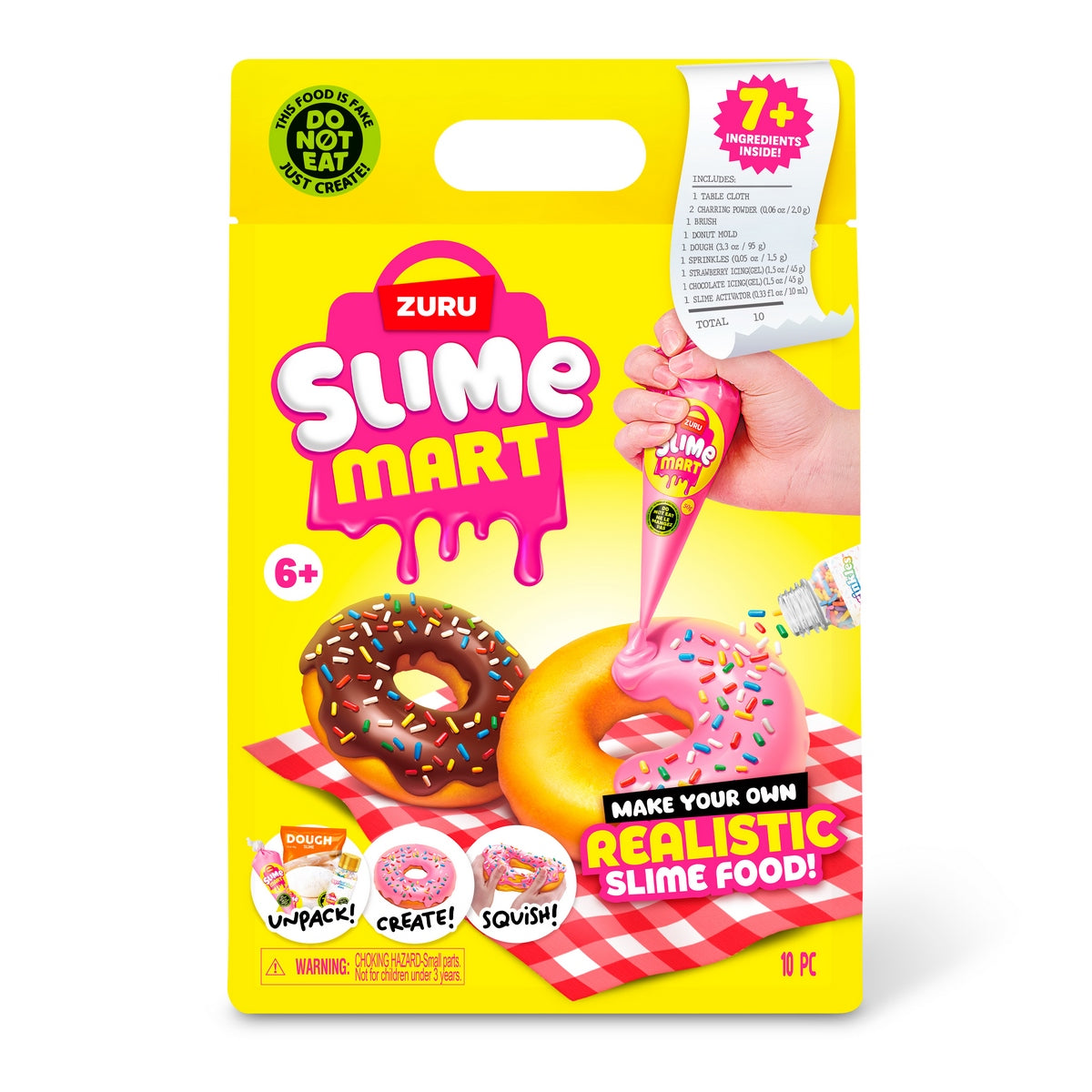 Bolsa De Compra Slime Mart De Zuru - Donut