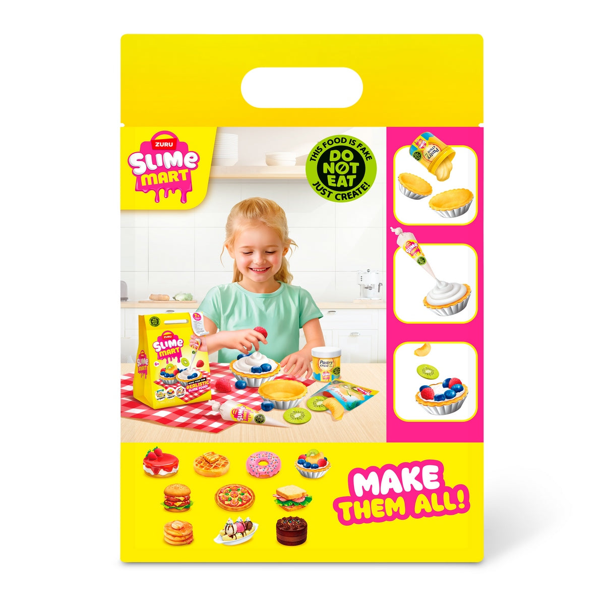 Bolsa De Compra Slime Mart De Zuru - Tarta De Frutas