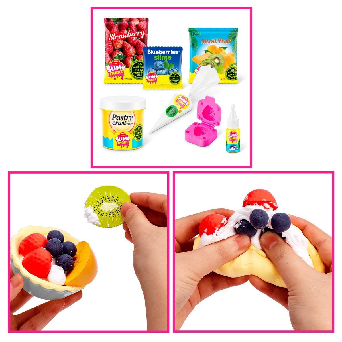 Bolsa De Compra Slime Mart De Zuru - Tarta De Frutas