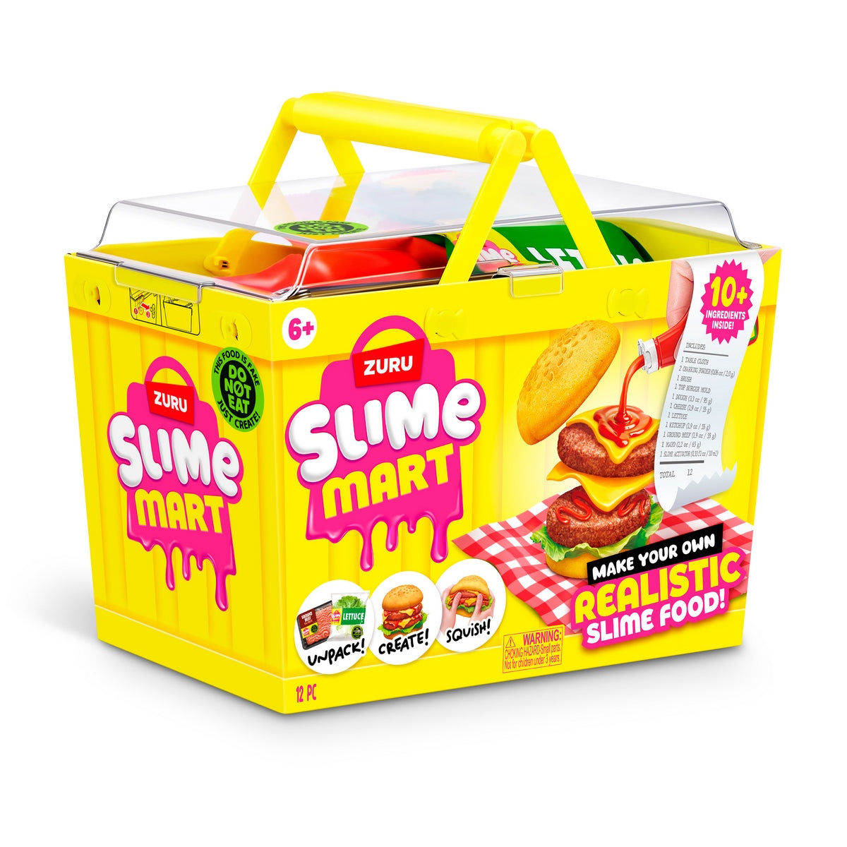 Canasto De Compra Slime Mart De Zuru - Hamburguesa