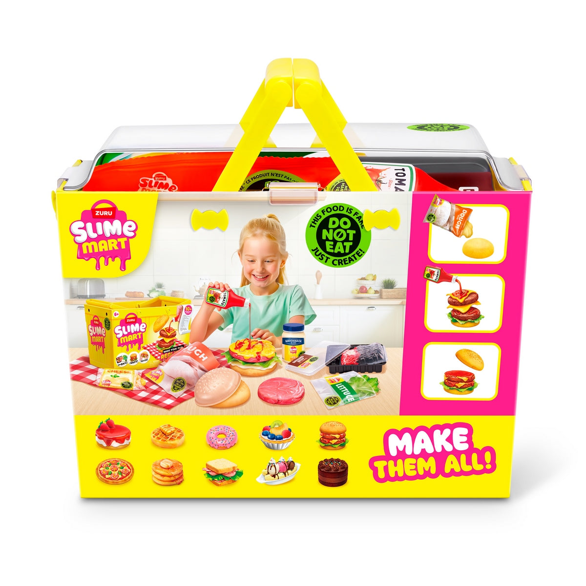 Canasto De Compra Slime Mart De Zuru - Hamburguesa