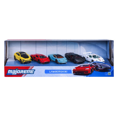 Majorette Lamborghini 5 Vahiculos Giftpack