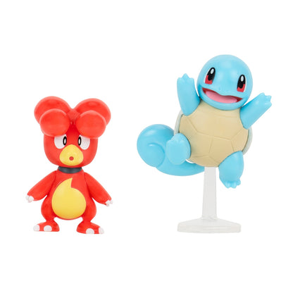 Pokemon Figura Pack 2 Magby Y Squirtle