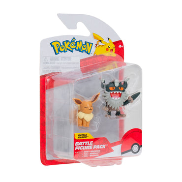 Pokemon Figura Pack 2 Perrserker Y Eevee