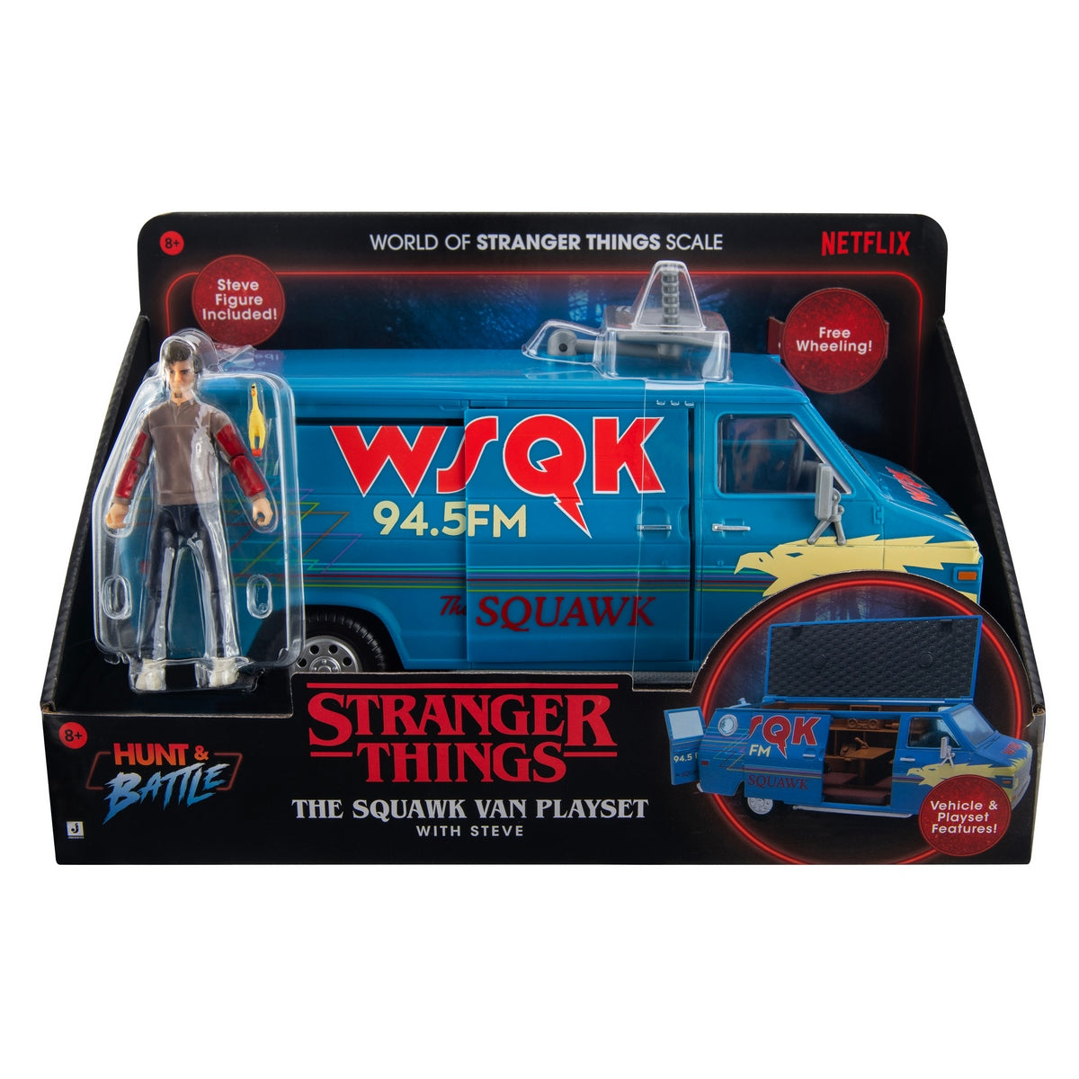Stranger Things Figuras Y Vehiculos