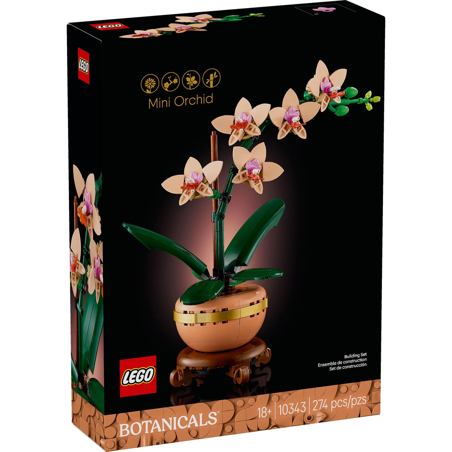 Miniorquídea Lego Botanicals