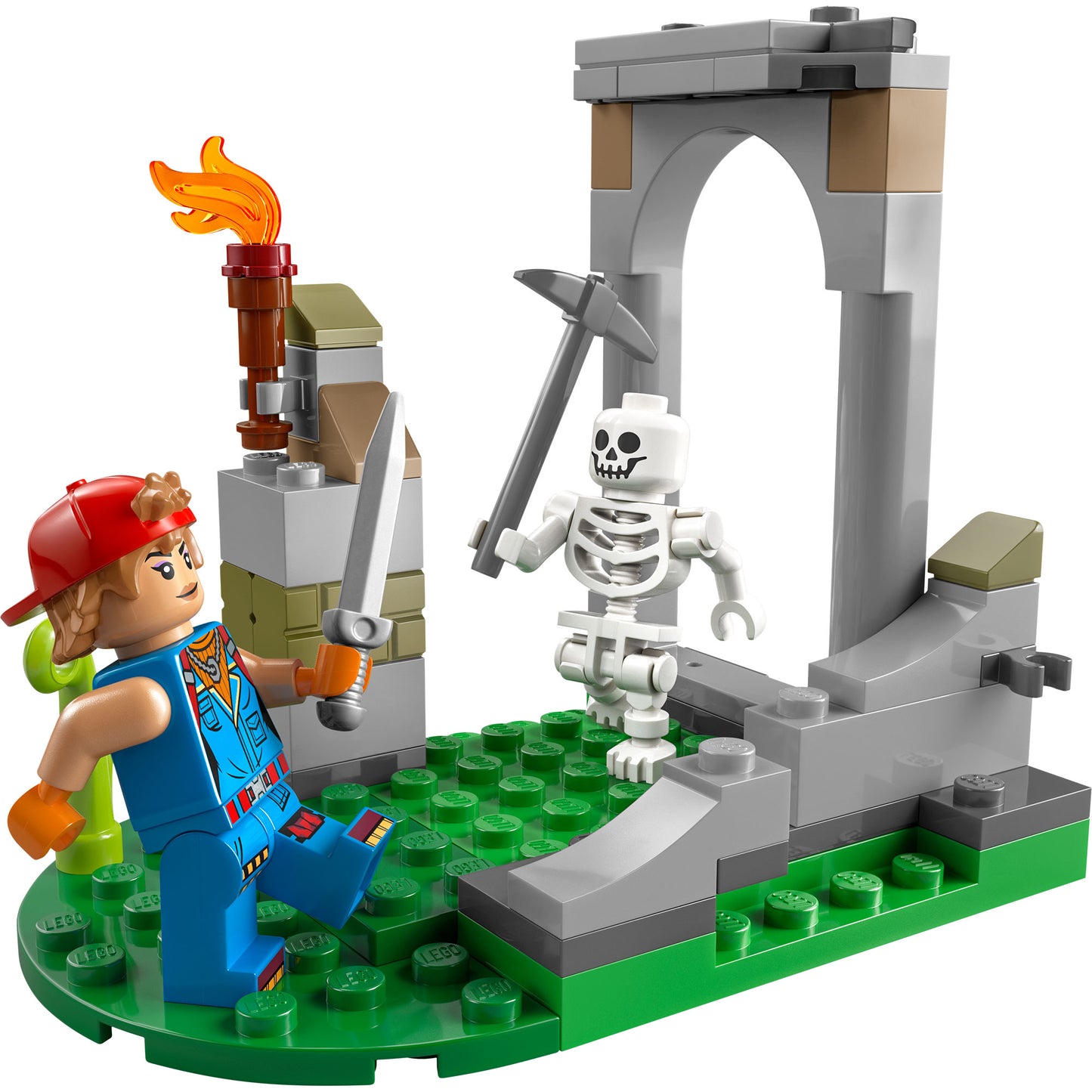 Campamento De Banano Y Bujía Lego Fortnite