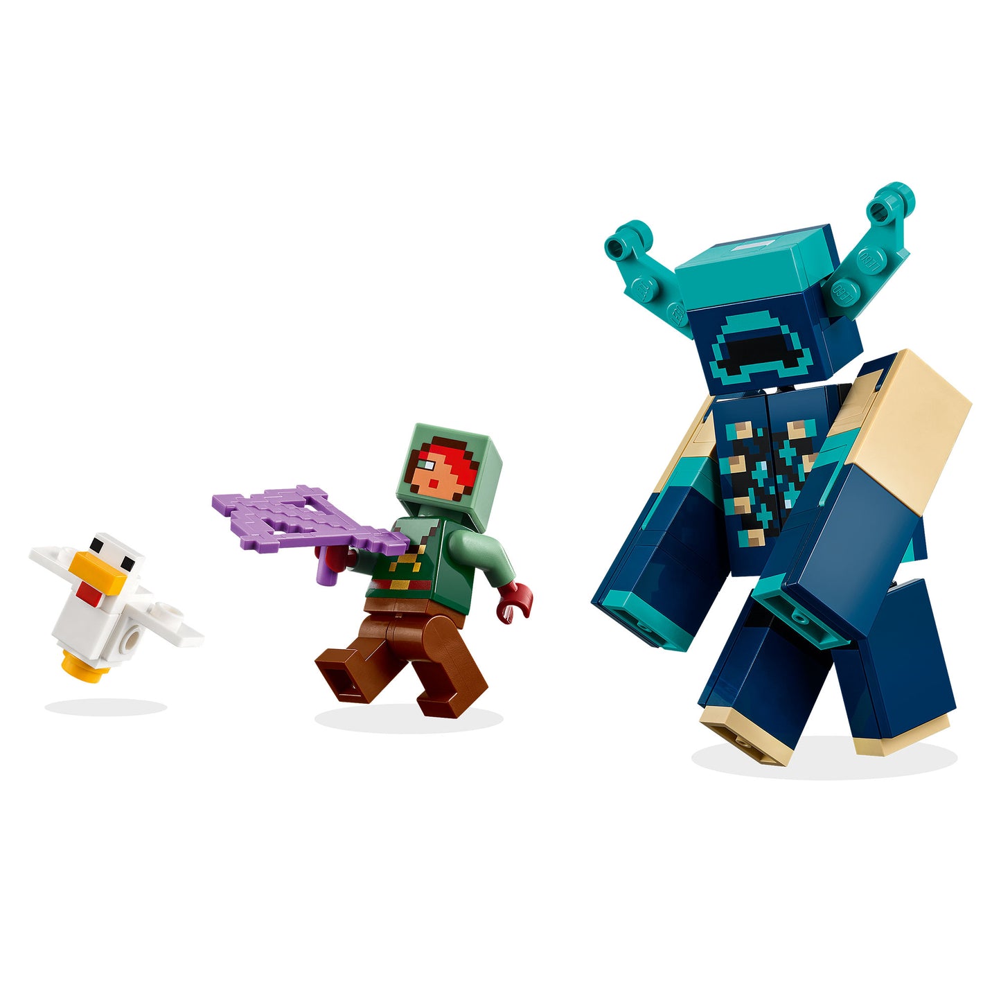 El Encuentro Con El Guardia Lego Minecraft