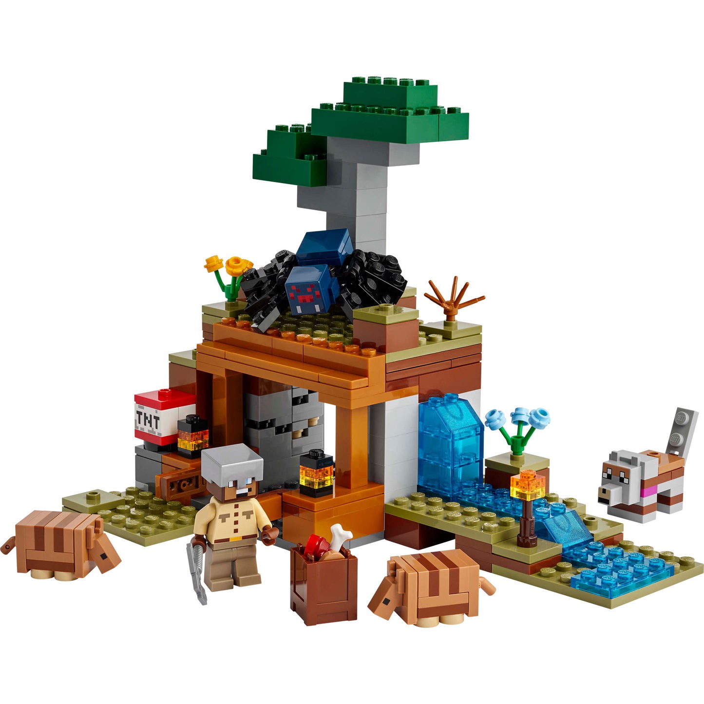 La Expedición A La Mina Del Armadillo Lego Minecraft