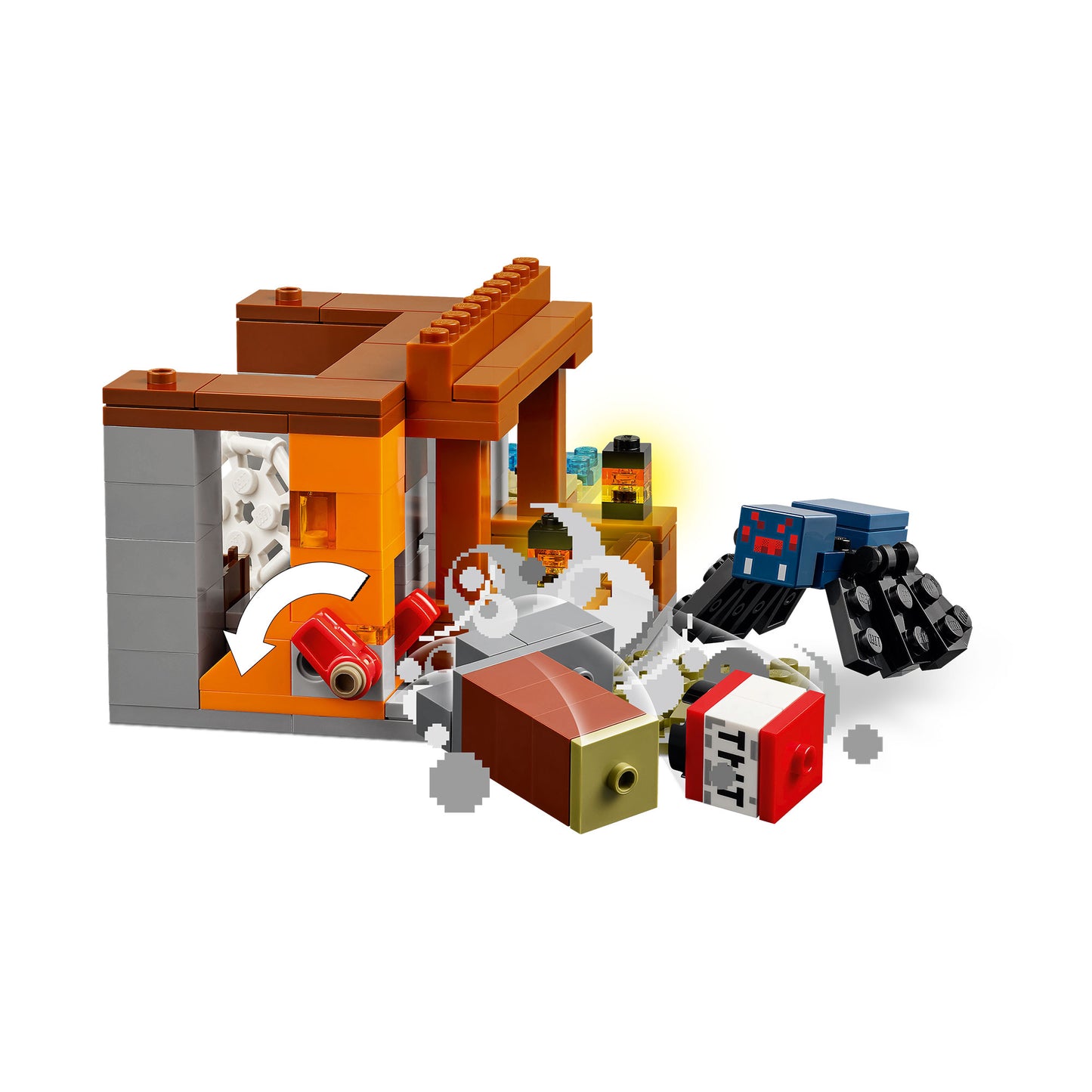 La Expedición A La Mina Del Armadillo Lego Minecraft