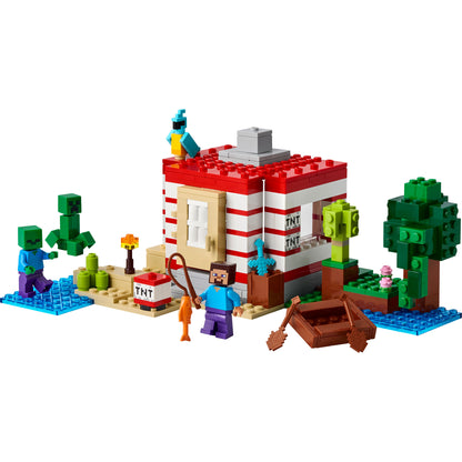 La Casa Dinamita De La Jungla Lego Minecraft