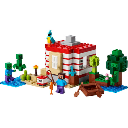 La Casa Dinamita De La Jungla Lego Minecraft