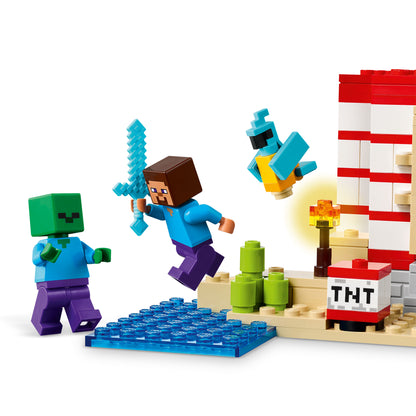 La Casa Dinamita De La Jungla Lego Minecraft