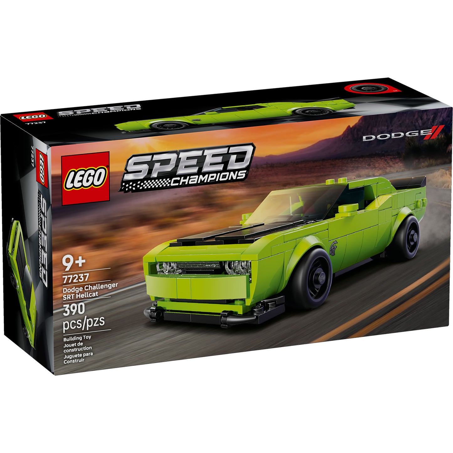 Auto Deportivo Dodge Challenger SRT Hellcat Lego Speed Champions