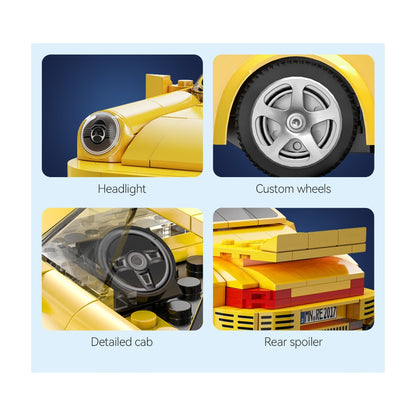Auto Armable Ruf Ctr 2017 Yellowbird Radio Control 222 Piezas - Escala 1:20 Cada - foto 8