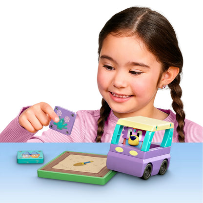 Bloques Construcción Magnéticos Bluey Booster Pack Tile Town - Granny Janet