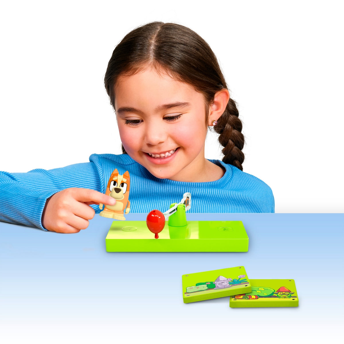 Bloques Construcción Magnéticos Bluey Booster Pack Tile Town - Keepy Uppy Bingo