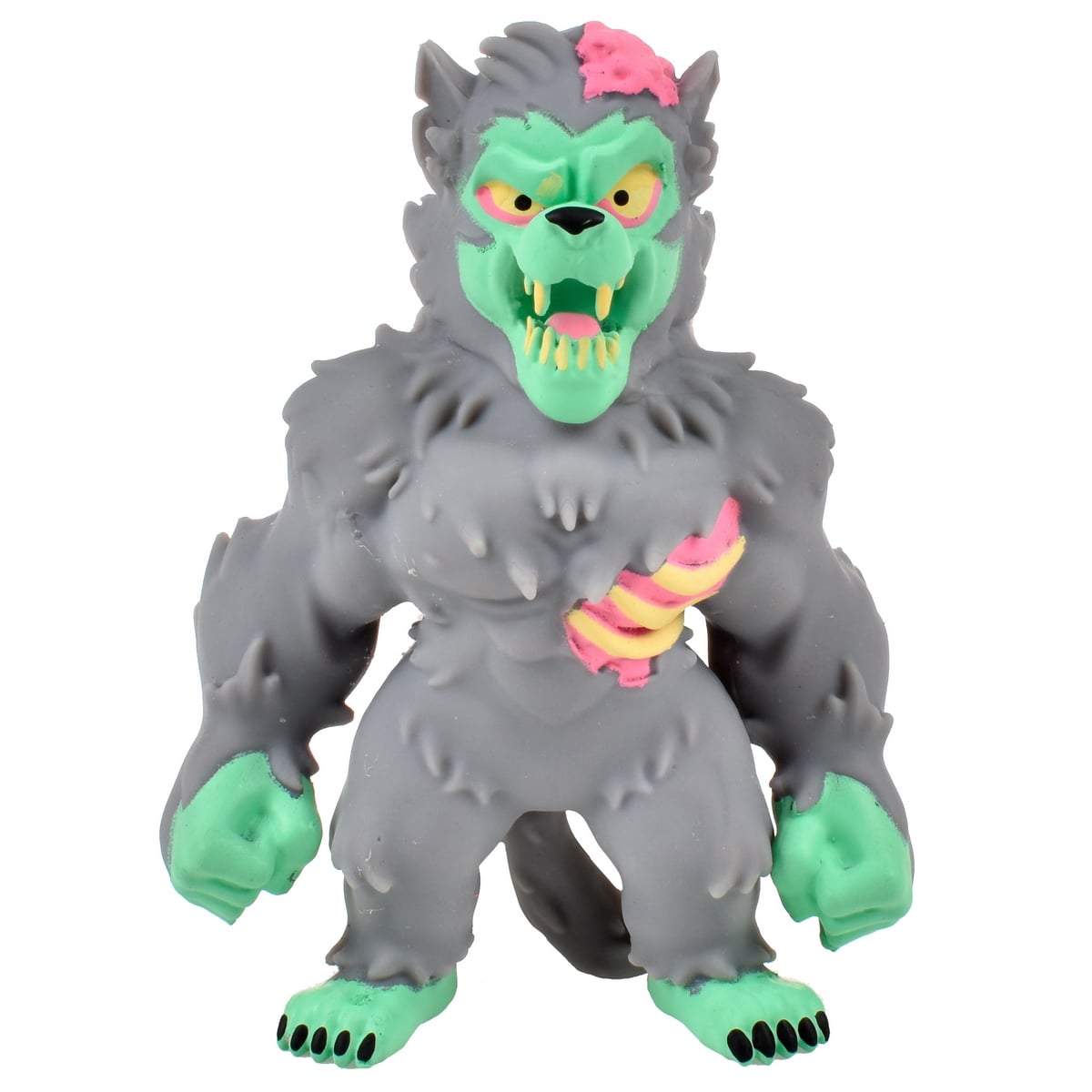 Figura Strech De Goma De 15 Cms Que Se Estira - Zombie Werewolf