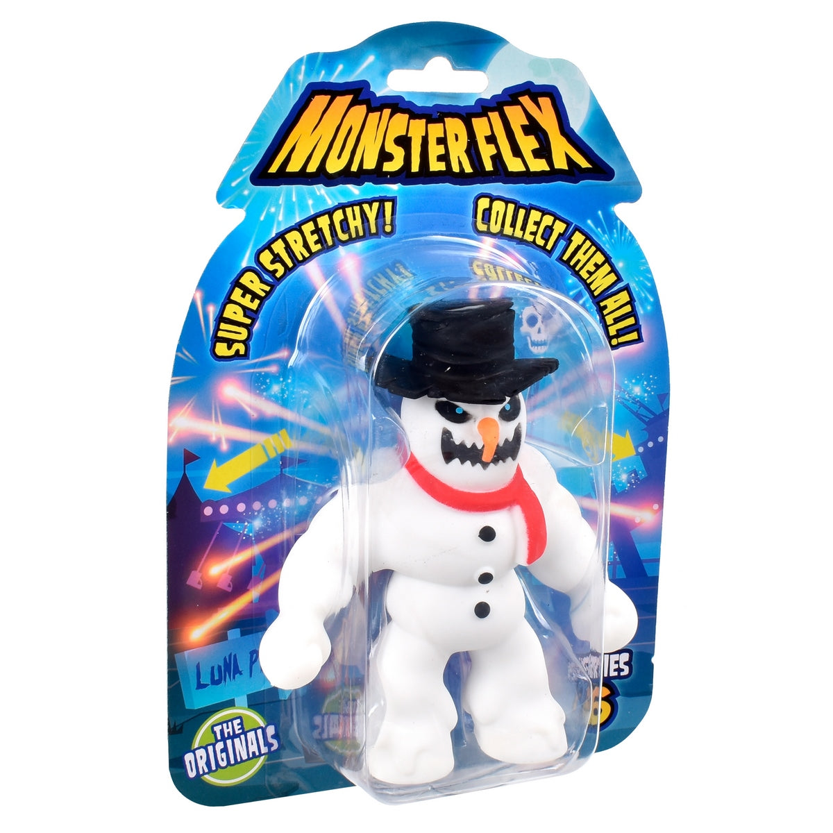 Figura Strech De Goma De 15 Cms Que Se Estira - Snow Badman
