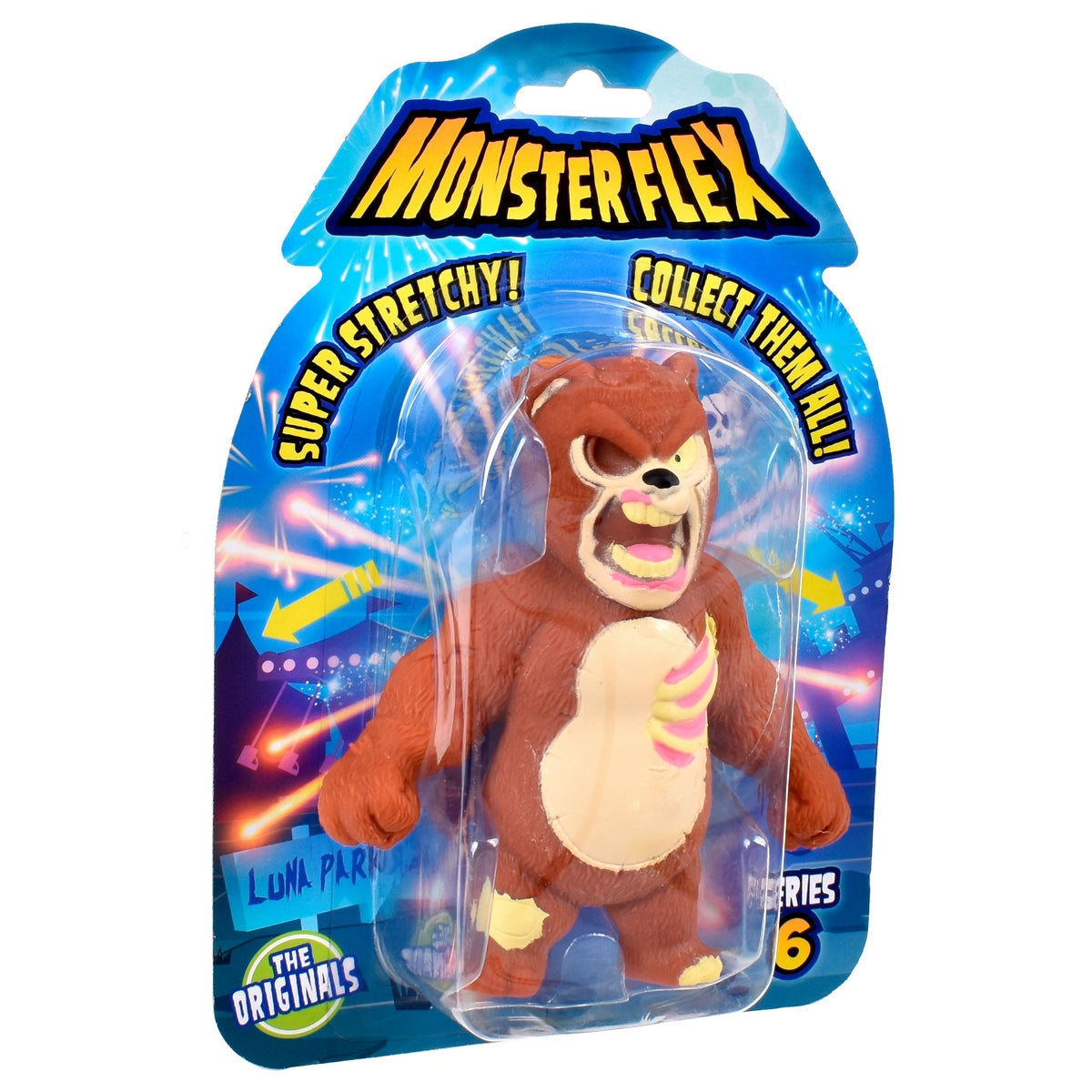 Figura Strech De Goma De 15 Cms Que Se Estira - Teddy Zombie