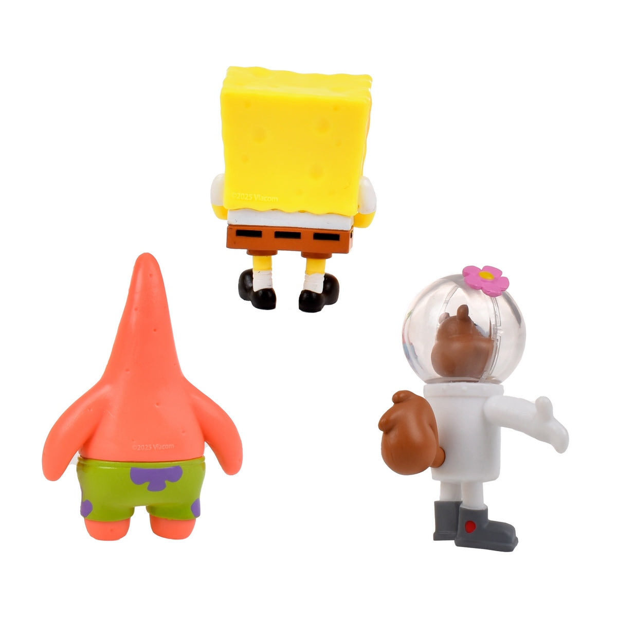 Pack 3 Figuras 5 Cm En Blister Bob Esponja - Arenita