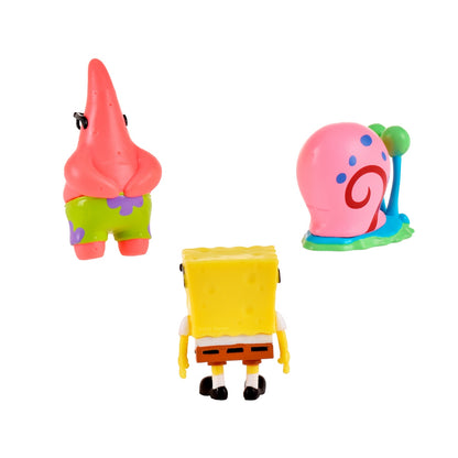 Pack 3 Figuras 5 Cm En Blister Bob Esponja - Gary