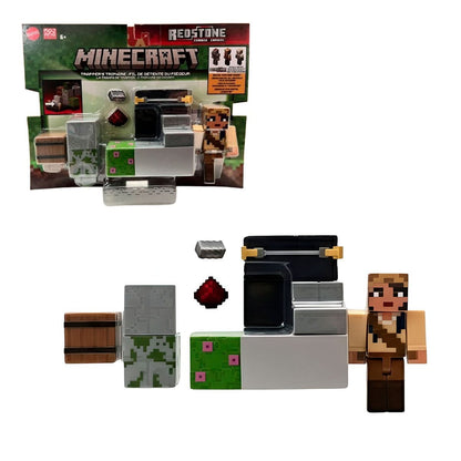 Minecraft Core Figura De 8cm Con Crafting 2-pack - La Trampa De Trapper