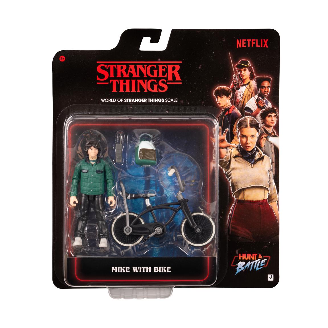 Stranger Things Figura Y Bici Pack - Mike Con Bici