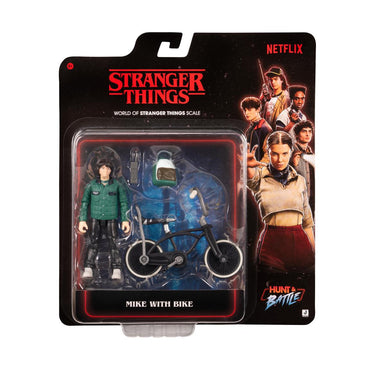 Stranger Things Figura Y Bici Pack - Mike Con Bici