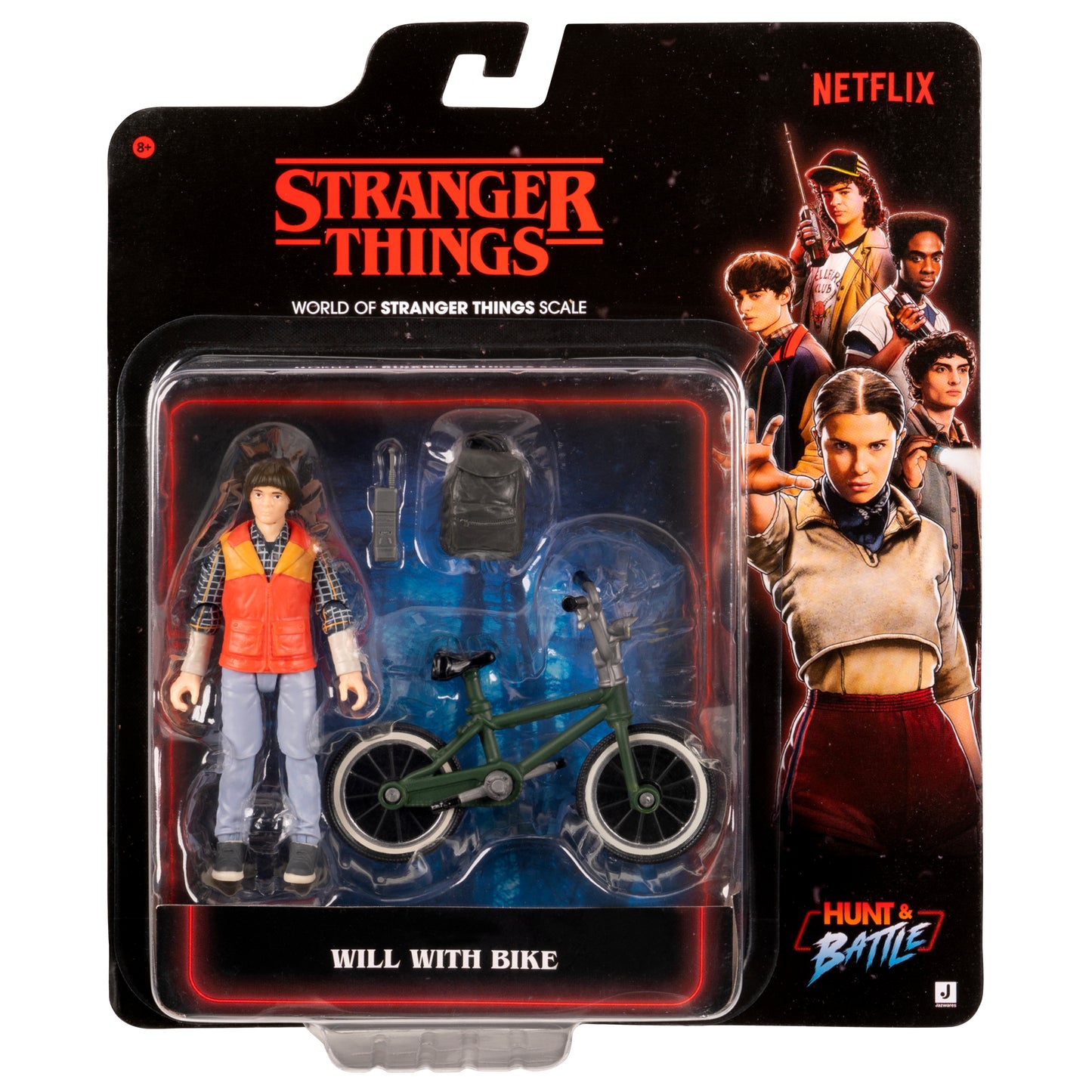 Stranger Things Figura Y Bici Pack - Will Con Bici