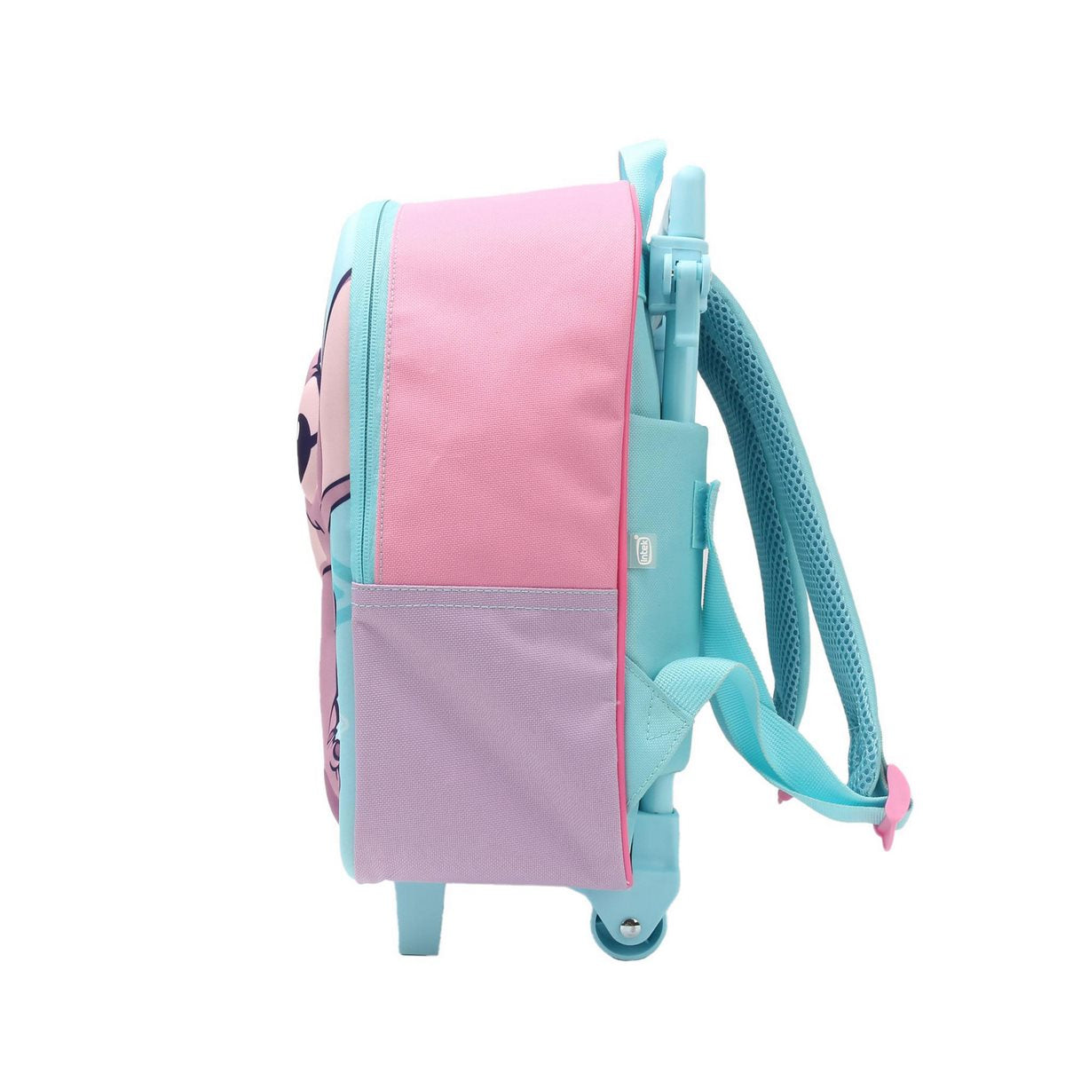 Mochila Con Ruedas 3D Face Angel Stitch