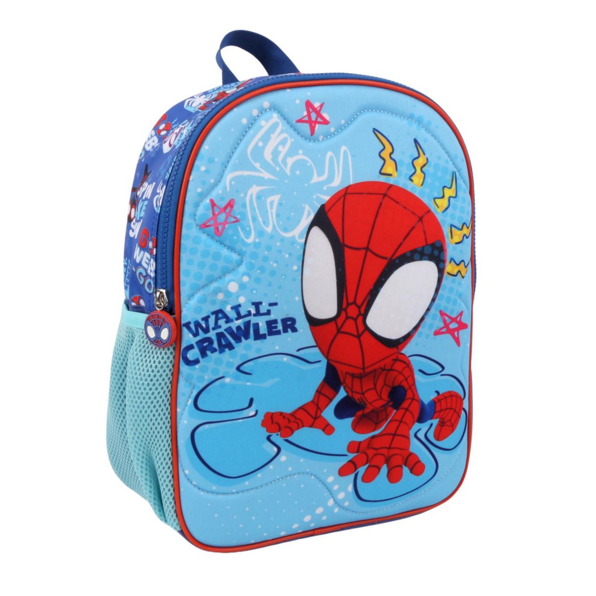 Mochila Infantil Soft Quilt Spiderman